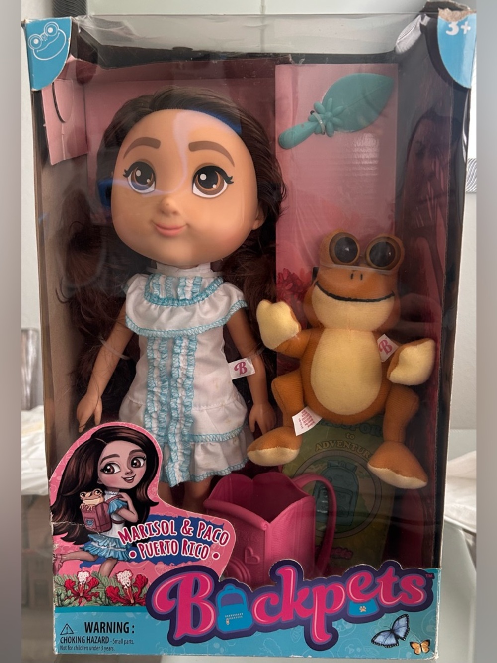 Backpets Marisol & Paco Puerto Rico Doll Set | New in Box | Collectors Item